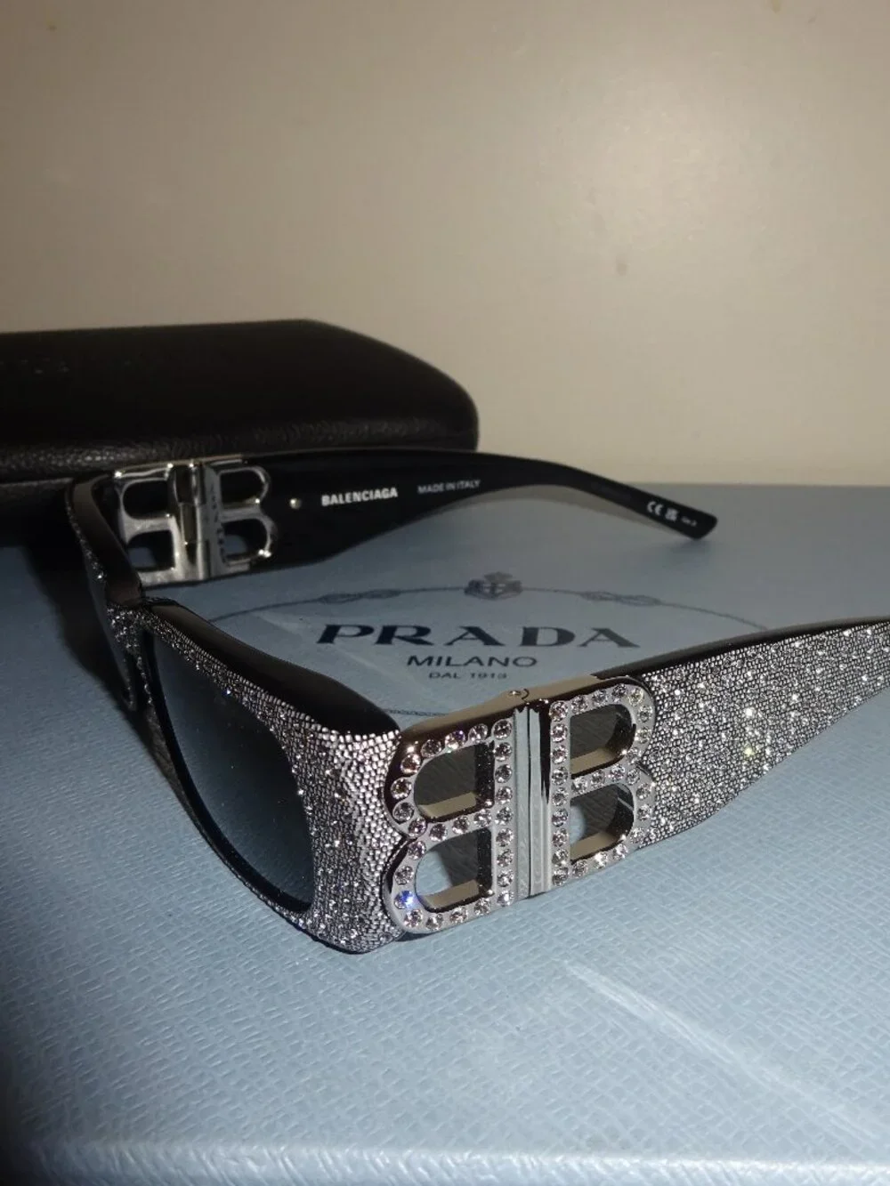 Balenciaga Dynasty 51MM Rectangular Sunglasses